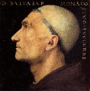 PERUGINO, Pietro Portrait of Baldassare Vallombrosano oil painting reproduction